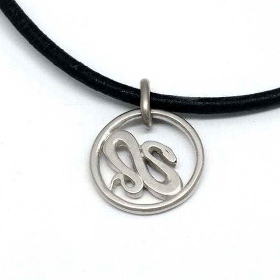 Year of the Snake pendant on leather YRS - NL1 - Annika Rutlin