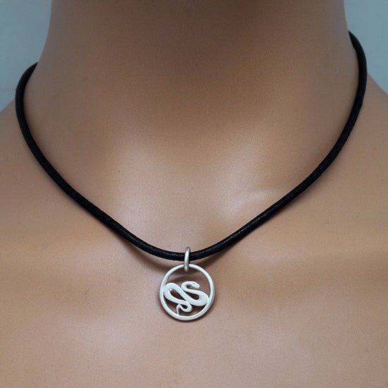 Year of the Snake pendant on leather YRS - NL1 - Annika Rutlin