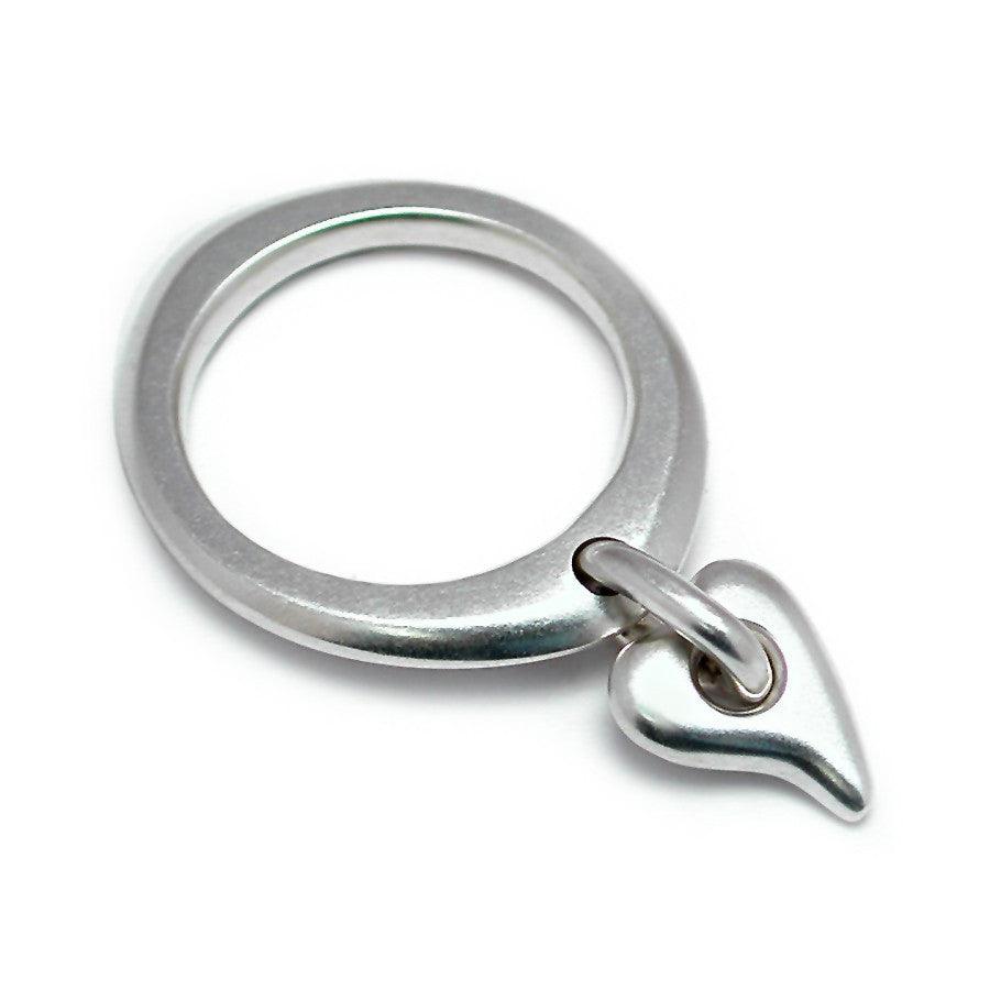 Amitié Dangly Heart Ring ARH01 - Annika Rutlin