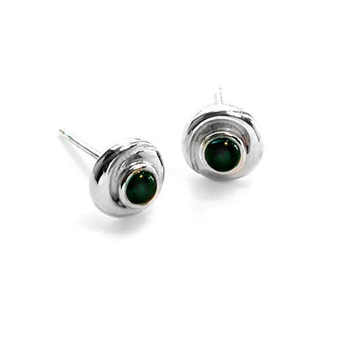Kindred gemstone swirl earrings KE20 - Annika Rutlin