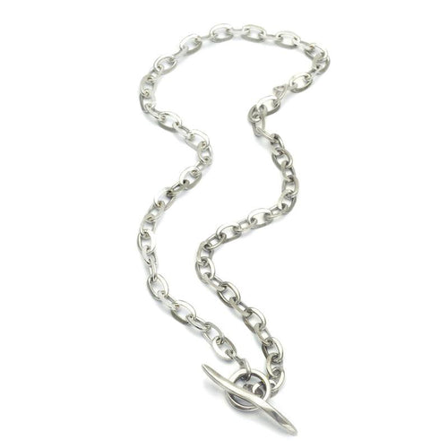 Goddess Tara Integrity Solid Silver Knife Edge Chain Necklace WTN50C - Annika Rutlin