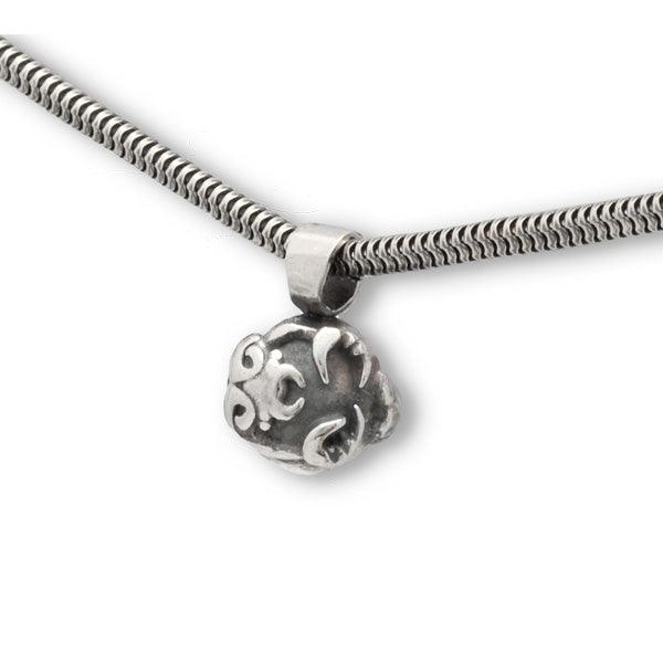 Talisman silver Scorpio horoscope pendant on snake HpSC - Annika Rutlin