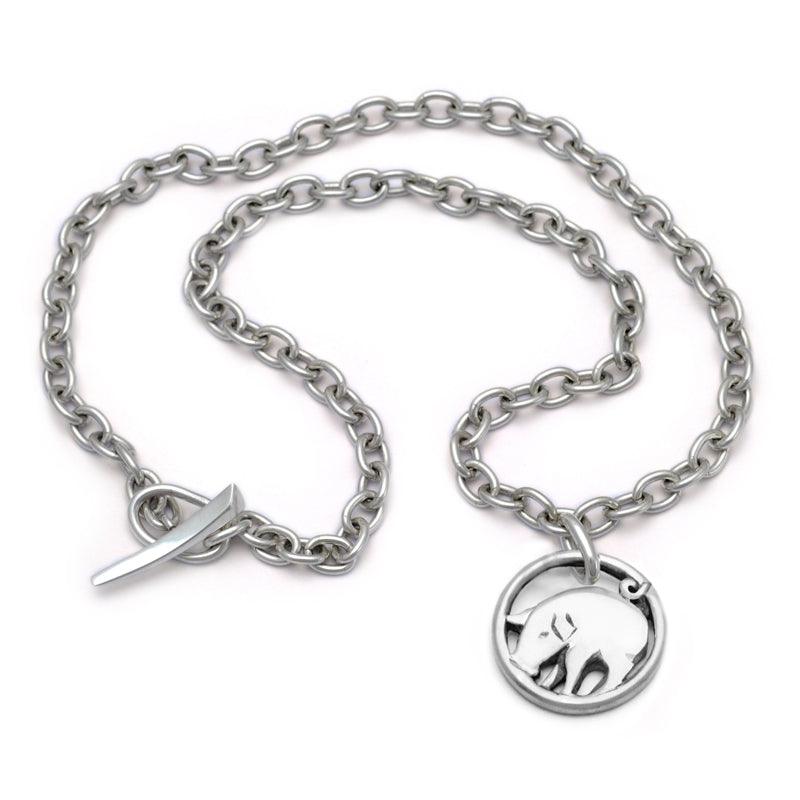 Year of the Pig chain necklace YRP-NC3 - Annika Rutlin