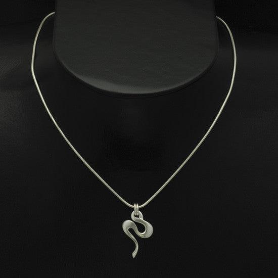 Silvertide small swirl pendant on snake chain TN40S - Annika Rutlin