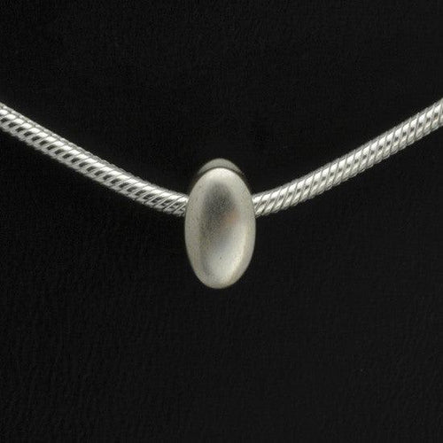 BlackJack silver bead pendant on snake chain BJN41S - Annika Rutlin