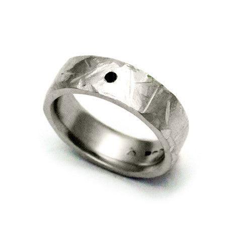 Ixion black diamond ring XR08BD - Annika Rutlin