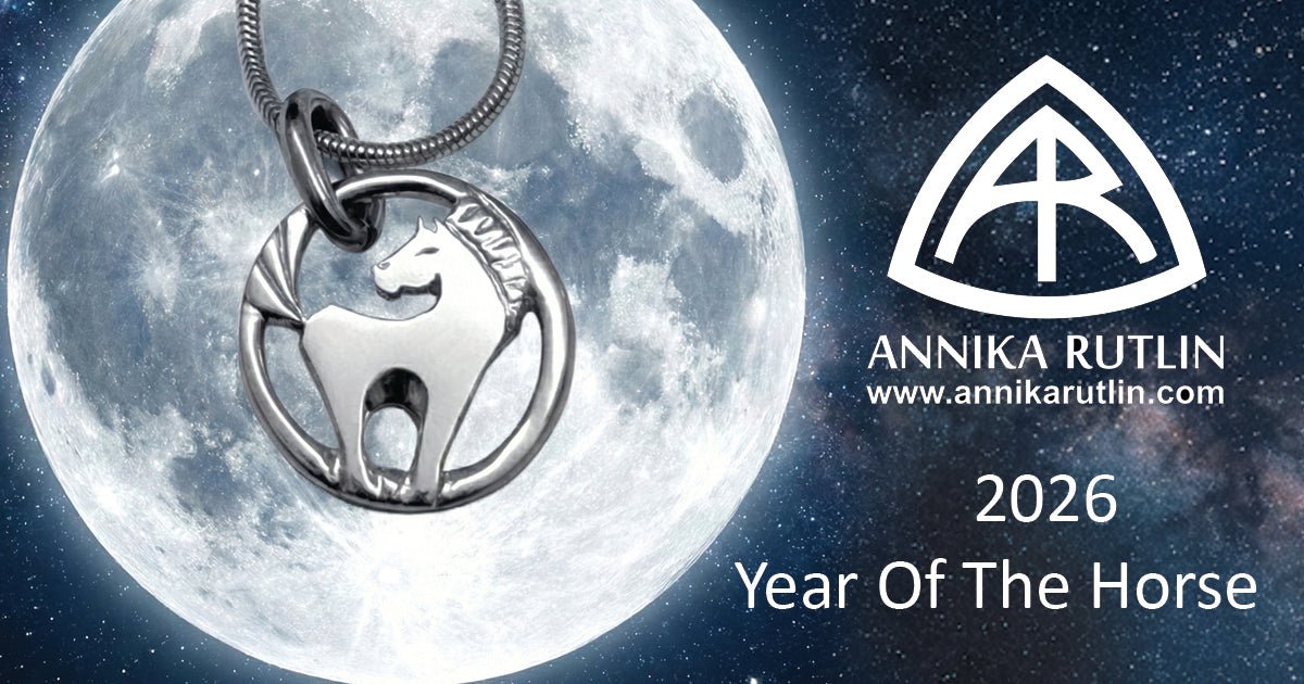 Modern Heirloom: The Scandi-Style Silver Year of the Horse Jewellery - Annika Rutlin