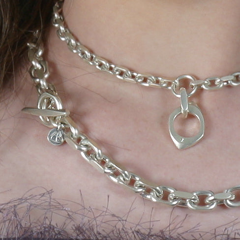 Annika Rutlin silver necklaces, chains, pendants, torcs