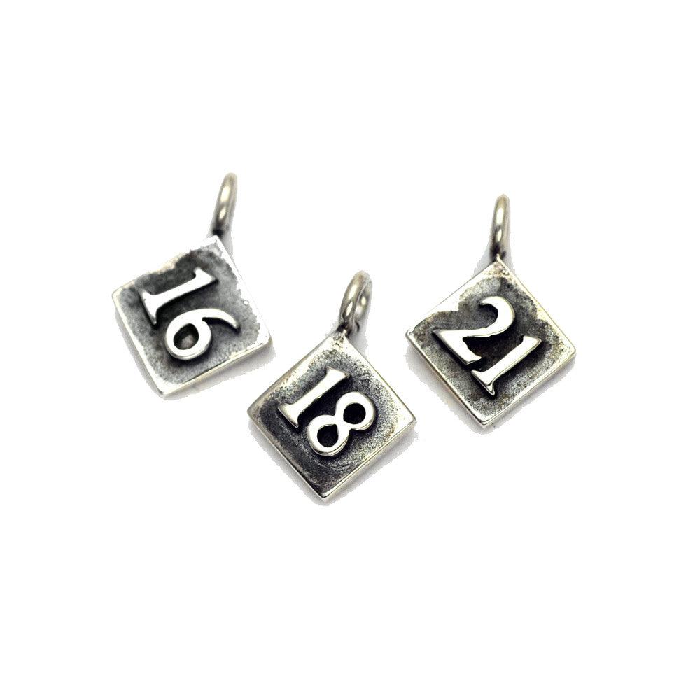 Alphabet Single Charm Number Bracelet ANB - Annika Rutlin
