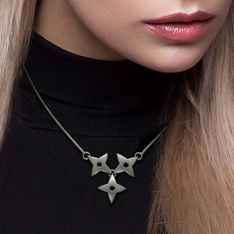 Aniara Trio Star Necklace SFP46P - Annika Rutlin