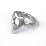 Amitie Silver Heart Ring ARH02 - Annika Rutlin