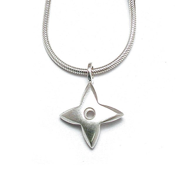 Aniara star pendant on snake chain SFP40Psn - Annika Rutlin