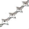 Aniara star flower link chain bracelet SFB72P - Annika Rutlin