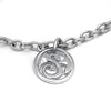 Annika Rutlin sterling silver dragon charm chain necklace