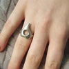 Amitie Silver Heart Ring ARH02 - Annika Rutlin