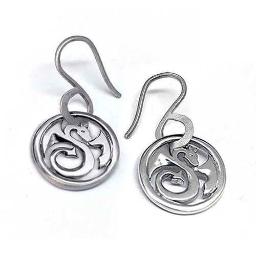 Year of the Dragon hookwire earrings YDR - E10 - Annika Rutlin