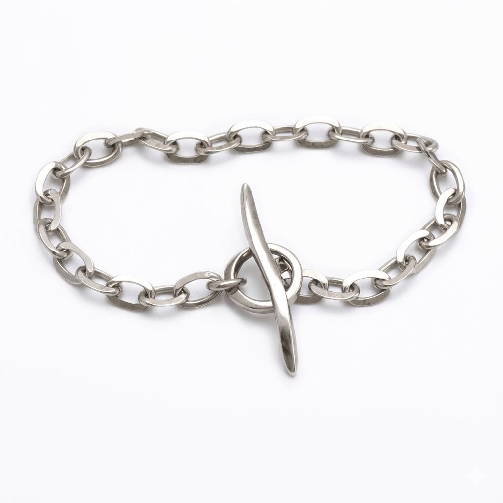 Goddess Tara Integrity T - bar faceted chain bracelet WTB61 - Annika Rutlin