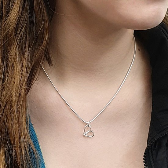 Endless Love pendant on snake chain ELN12-S - Annika Rutlin