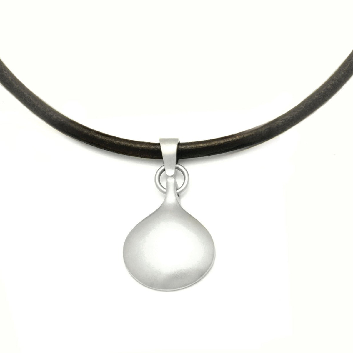 MN45 Monsoon Large Reversible Pendant on Leather - Annika Rutlin