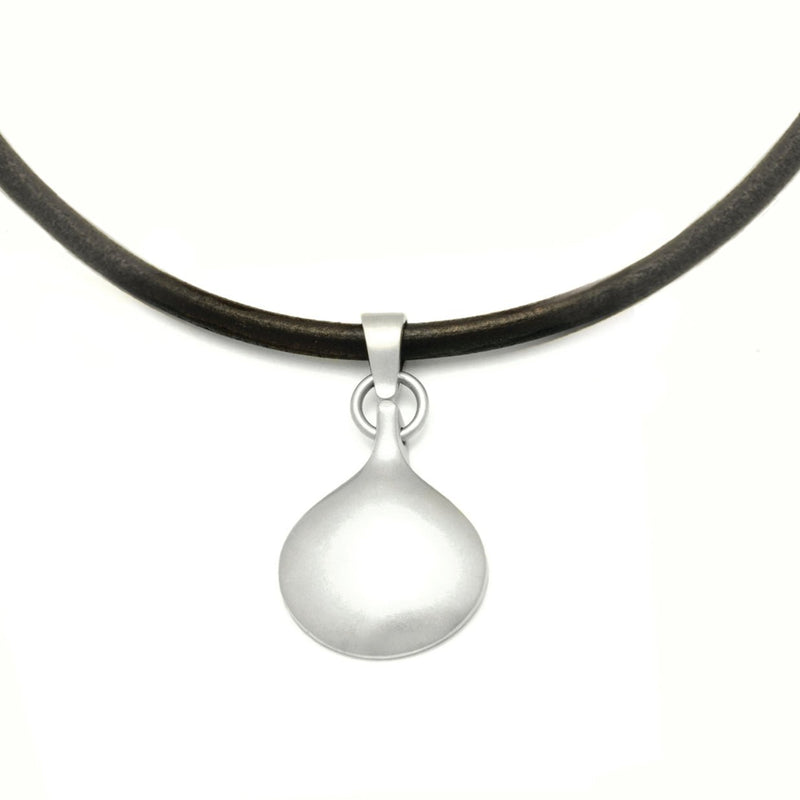 MN45 Monsoon Large Reversible Pendant on Leather - Annika Rutlin