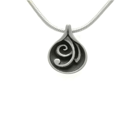 MN46 Monsoon Small Reversible Pendant on Snake Chain - Annika Rutlin
