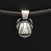 Talisman silver Taurus horoscope pendant on leather - Annika Rutlin