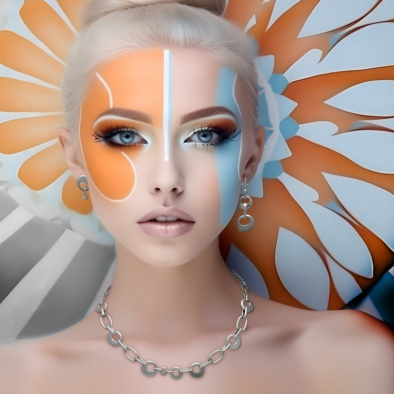 Sterling Silver Parure | Contemporary Scandinavian Design | Annika Rutlin Solstice Collection OBPE1 - Annika Rutlin