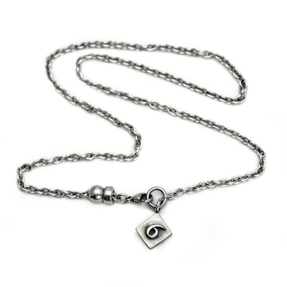 Alphabet Single Charm Number Necklace ANN - Annika Rutlin