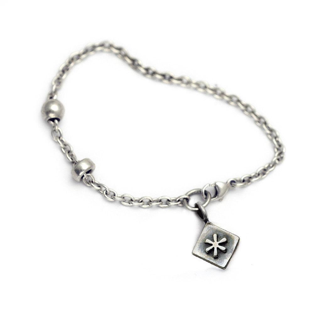 Alphabet Single Charm Symbol Bracelet ASB - Annika Rutlin