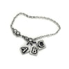 Alphabet Triple Charm Bracelet A3B - Annika Rutlin