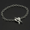 Sterling Silver Designer Heart Bracelet ABH42  from the Amitie collection by Annika Rutlin