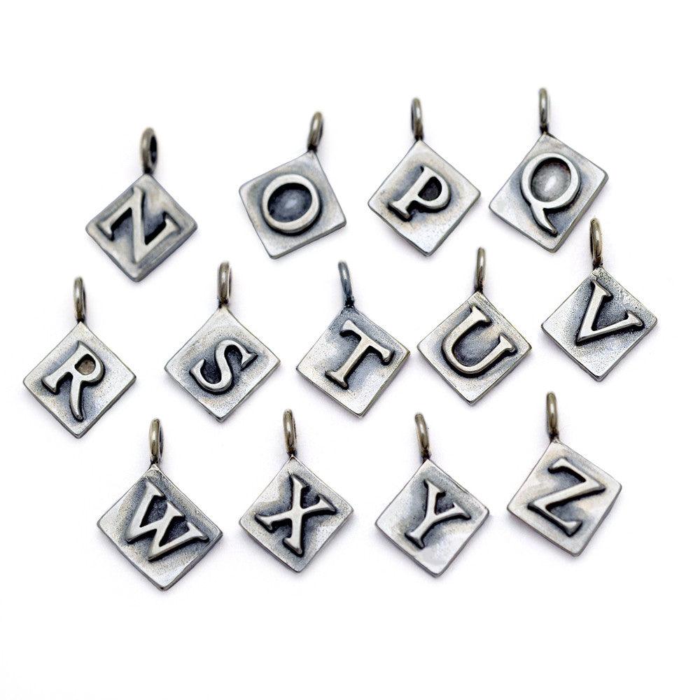 Alphabet Triple Charm Bracelet A3B - Annika Rutlin