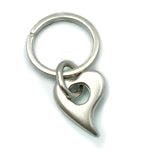Annika Rutlin-solid silver heart keyring jewellery