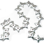 Annika Rutlin multi star single row star chain necklace in solid silver