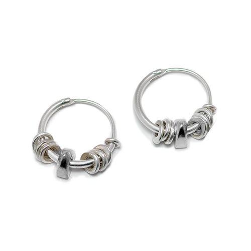 Annika-Rutlin-beaded-sleeper-earrings-sterling-silver