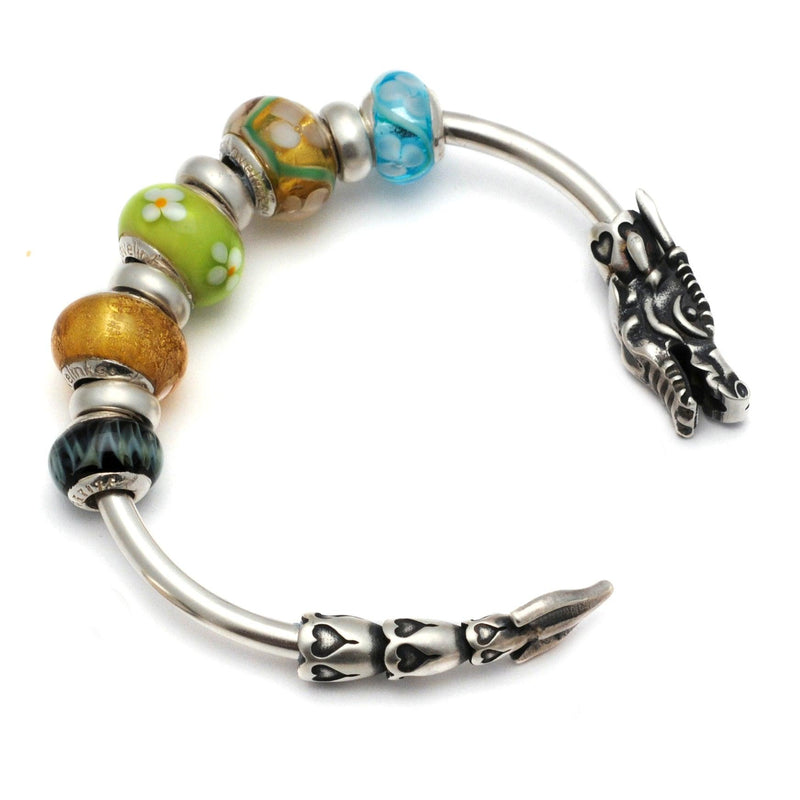 Wild World Talisman Dragon Bead Keeper Bangle DBKB - Annika Rutlin