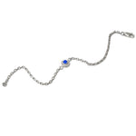 Kindred gemstone set swirl chain bracelet KB60 - Annika Rutlin