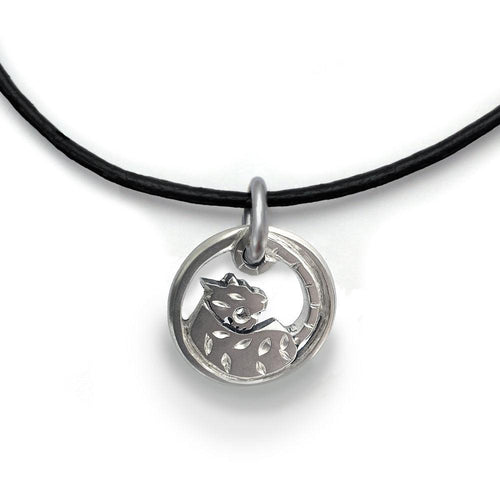 Year of the Tiger pendant on leather YTT-NL1 - Annika Rutlin