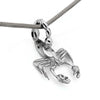 Annika Rutlin stinging scorpion necklace scorpio pendant in silver