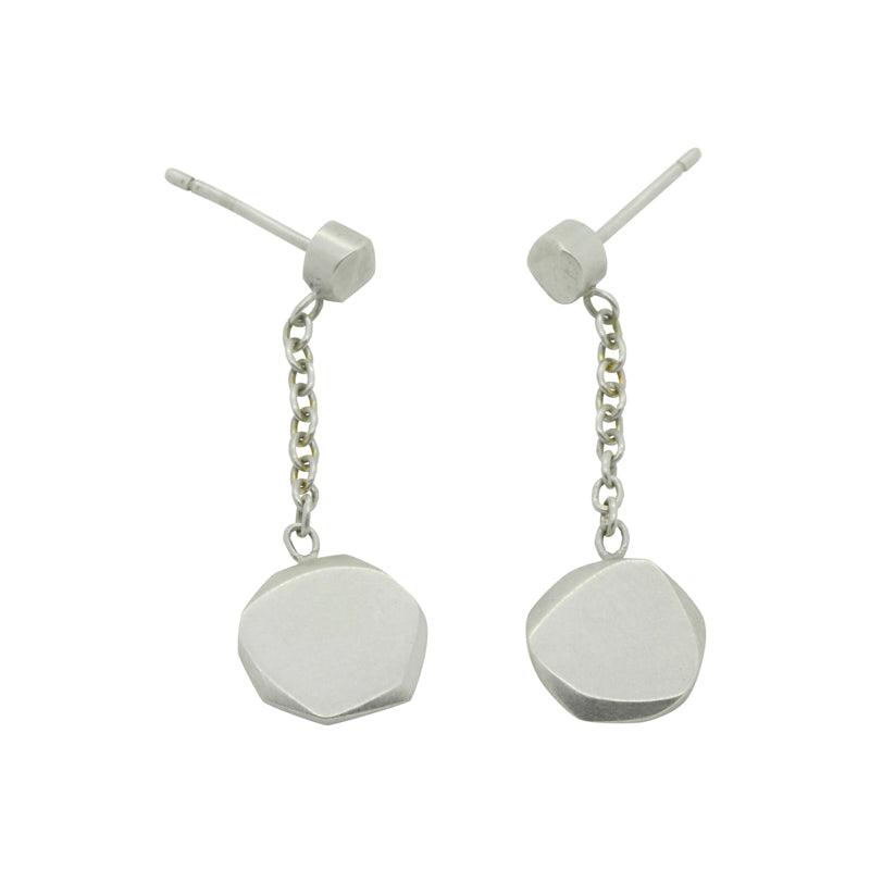 Cairn long hanging drop dangly stud earrings CAE23 - Annika Rutlin