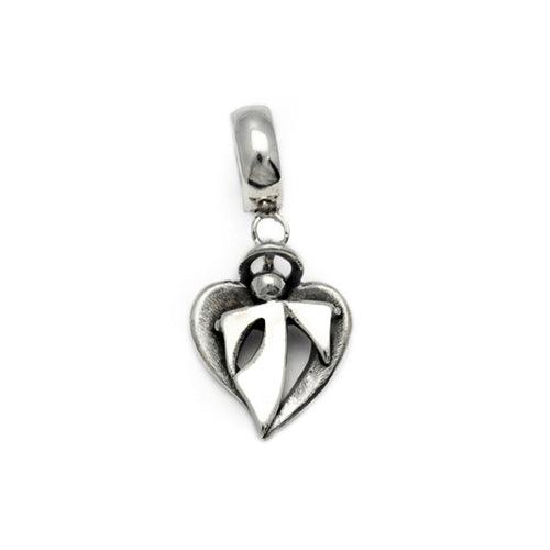 Halo silver hanging angel bead HALO15 - Annika Rutlin