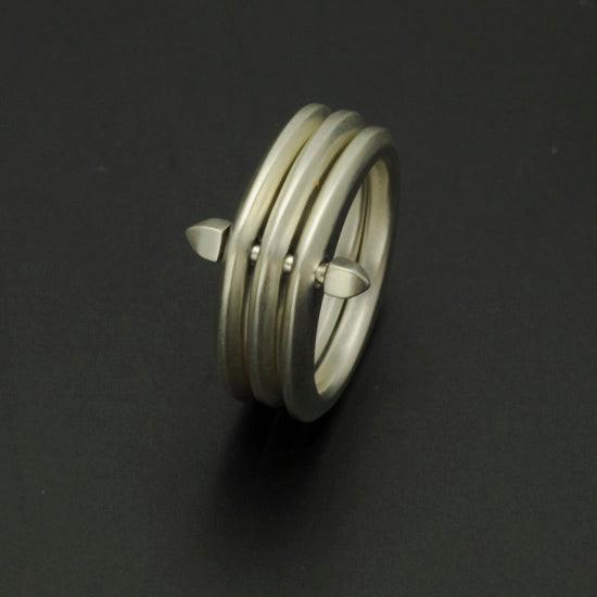 Idun silver triple ring IR05SS - Annika Rutlin