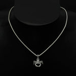 sterling silver modern scorpion necklace by Annika Rutlin