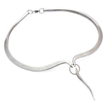Annika Rutlin dramatic articulated torc necklace in solid silver