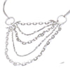 Annika Rutlin five layered chain torc necklace in sterling silver