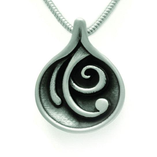 MN48 Monsoon Large Reversible Pendant on Snake Chain - Annika Rutlin