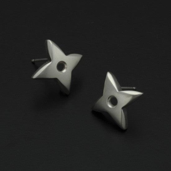 Aniara medium flower star stud earring SFE24P - Annika Rutlin