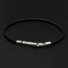 Ixion silver & leather bracelet XB21 - Annika Rutlin