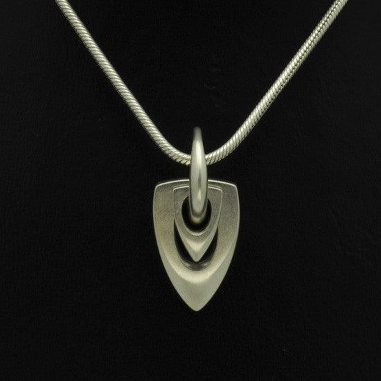 Idun double pendant on snake chain IN50PL - Annika Rutlin