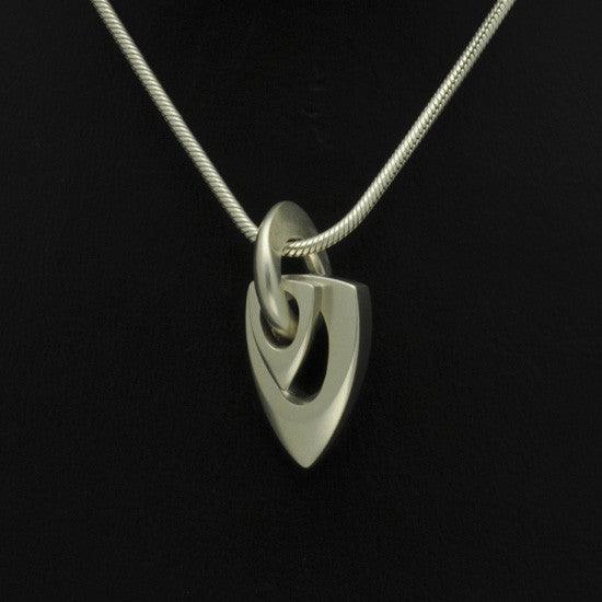 Idun double pendant on snake chain IN50PL - Annika Rutlin